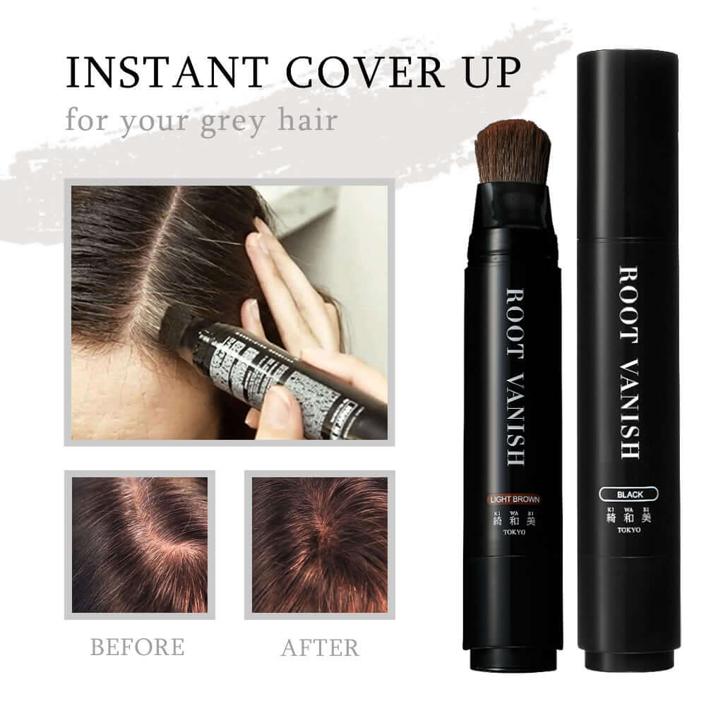 hair color brush for gray hair